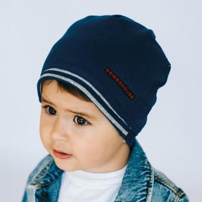 Дитяча демісезонна шапочка для хлопчика \"Лінкольн\", DemboHouse (ДембоХаус)