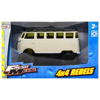 Іграшкова машина Rebels 4х4 Maisto автобус, 21205