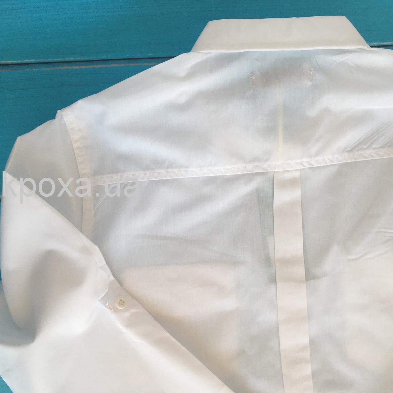 Шкільна сорочка для хлопчика біла (729-8452-5), MUTLU