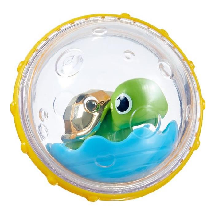 Дитячий ігровий набір для ванної - Плаваючі бульбашки (черепашка з фігурками) (011584.05), Munchkin