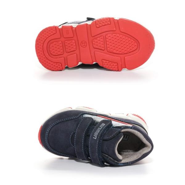 Дитячі демісезонні черевики для хлопчика, сині (23-720-42-20B-03), Мinimen (мінім)