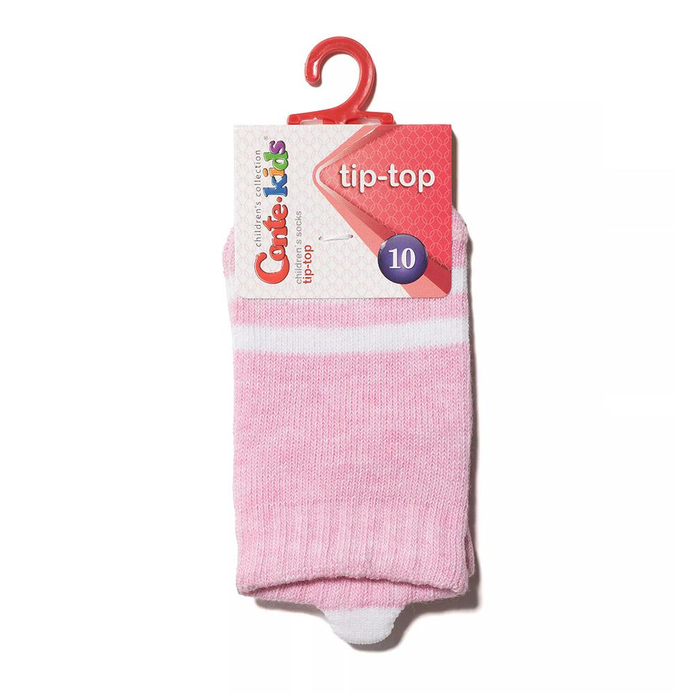 Дитячі бавовняні шкарпетки Tip-Top, світло-рожеві (19С-246СП), Conte Kids