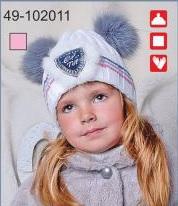 Зимова шапка для дівчинки (102011), Olta Land