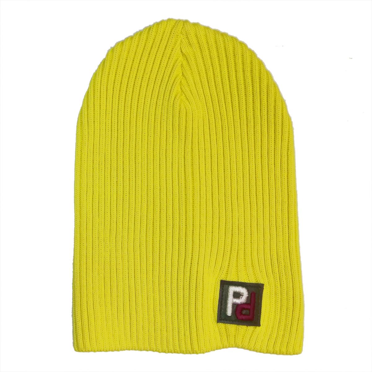 Дитяча демісезонна шапка для хлопчика, жовта (21VP18), Pompona