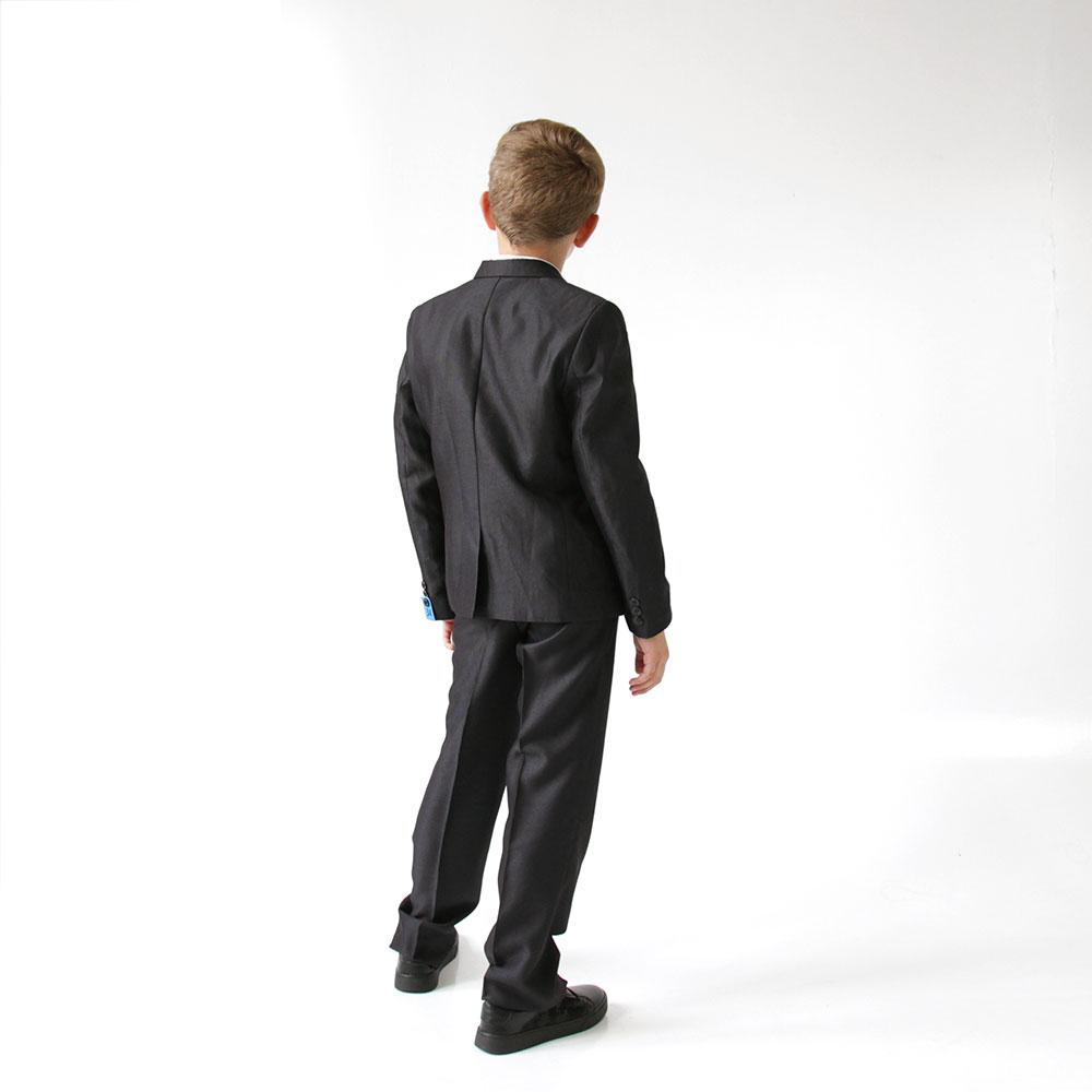 Костюм для хлопчика Ліцей (піджак + штани), Данко темно-сірий (1329, 1329/1), Промателье