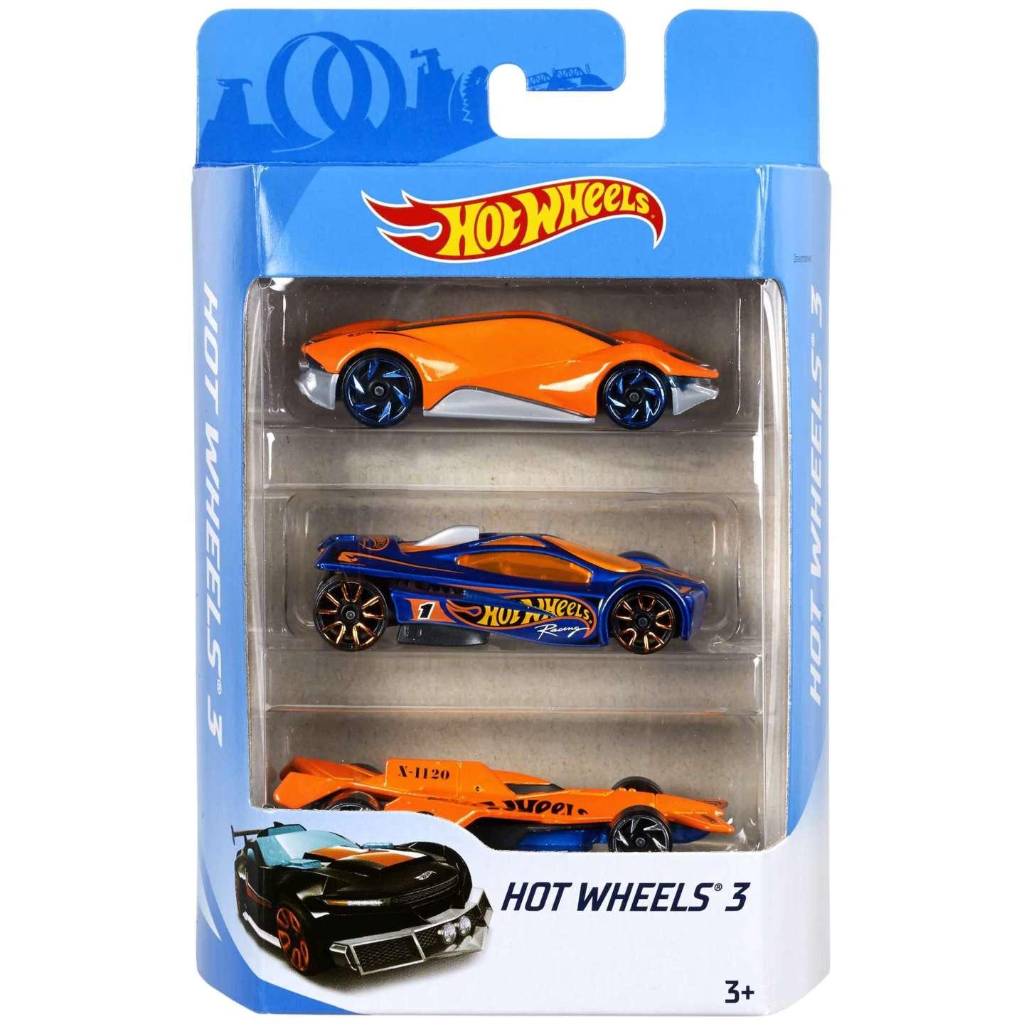 Ігровий набір із 3-х базових машинок в ас. (K5904), Hot Wheels