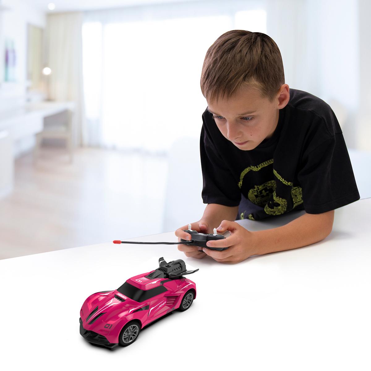 Іграшка автомобіль Spray Car на радіо керуванні - Sport рож., 1:24, світло) ТЕХНОПАРК арт.SL-354RHP