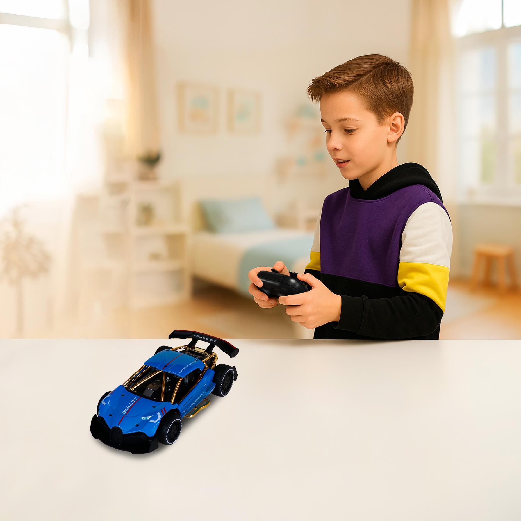 Іграшкова модель автомобіля KS Drive на р/в - Extreme Racing (2,4 ГГц, блакитний) (SL-8213ARHB)