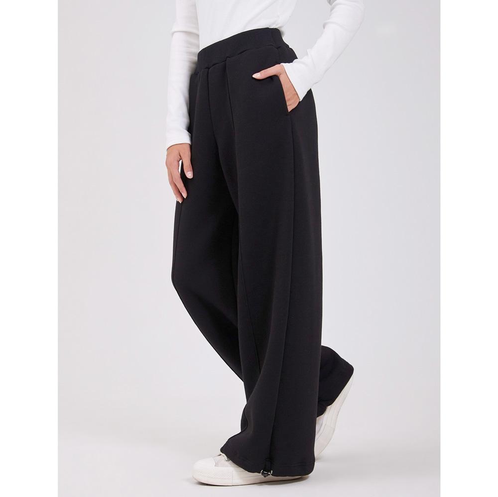 Брюки теплые широкие для девочки (115722-1), Smil