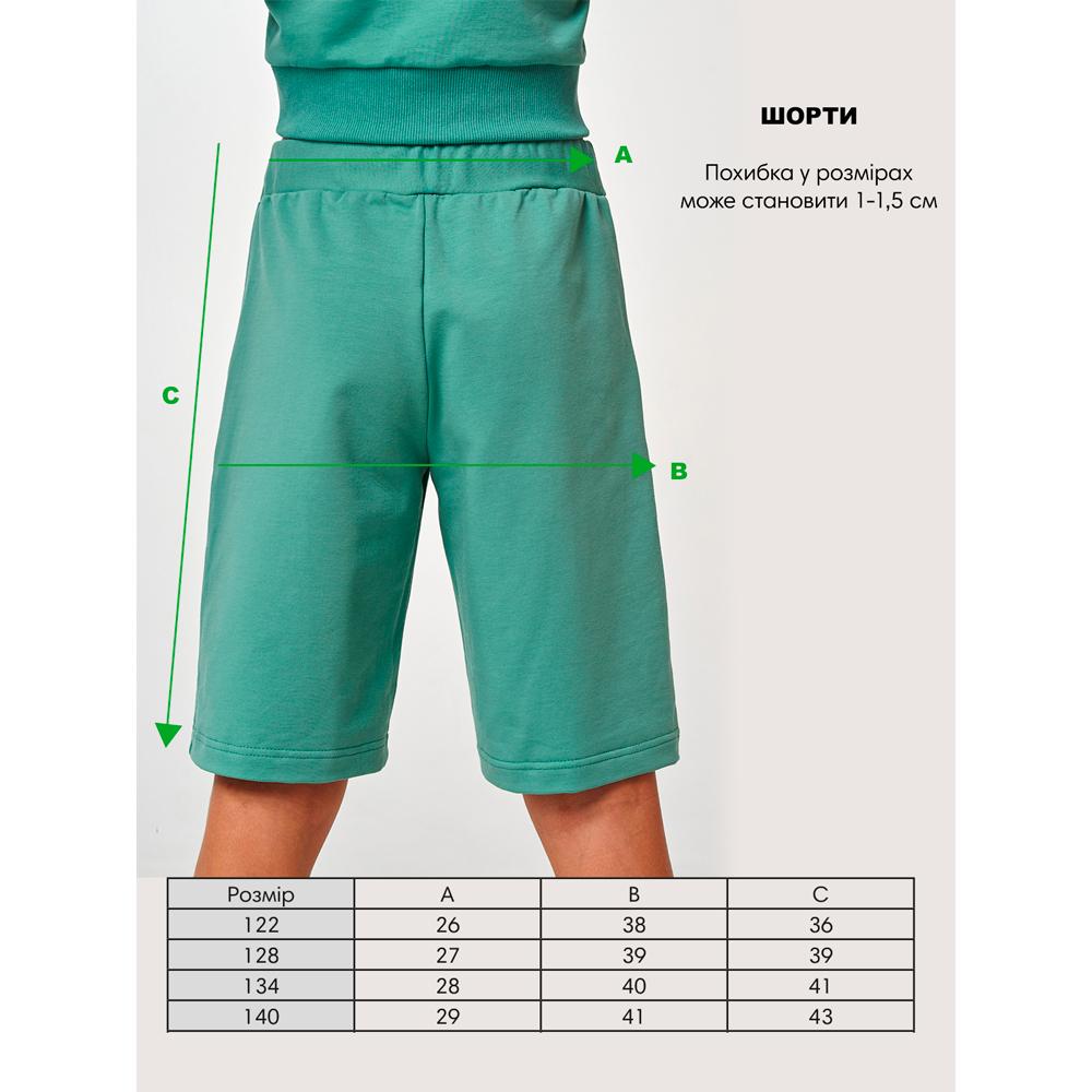 Детские шорты для мальчика, зеленые (112424), Smil
