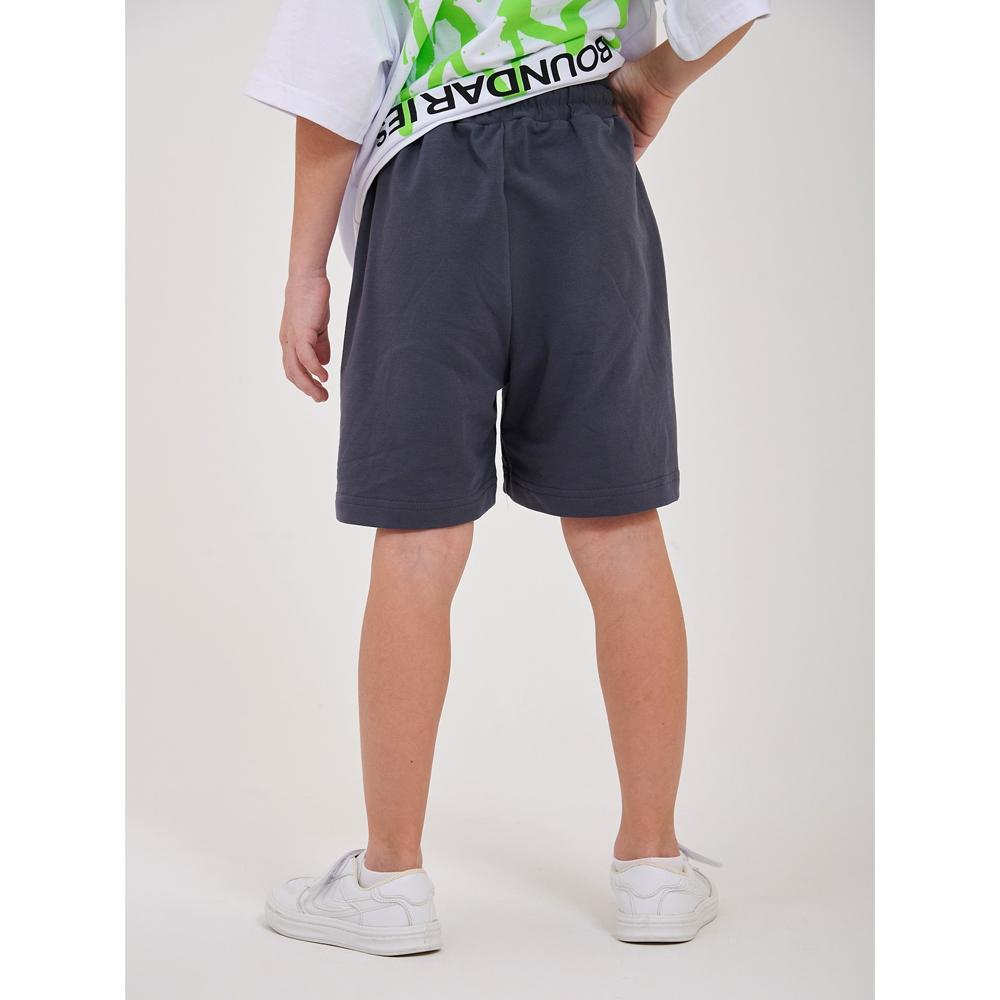 Літні шорти для хлопчика (112502-1) темно-сірі, Smil (Сміл)