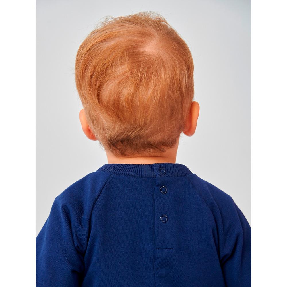 Комплект  для хлопчика з динозавром толстовка і штани, синій, 117400, Smil