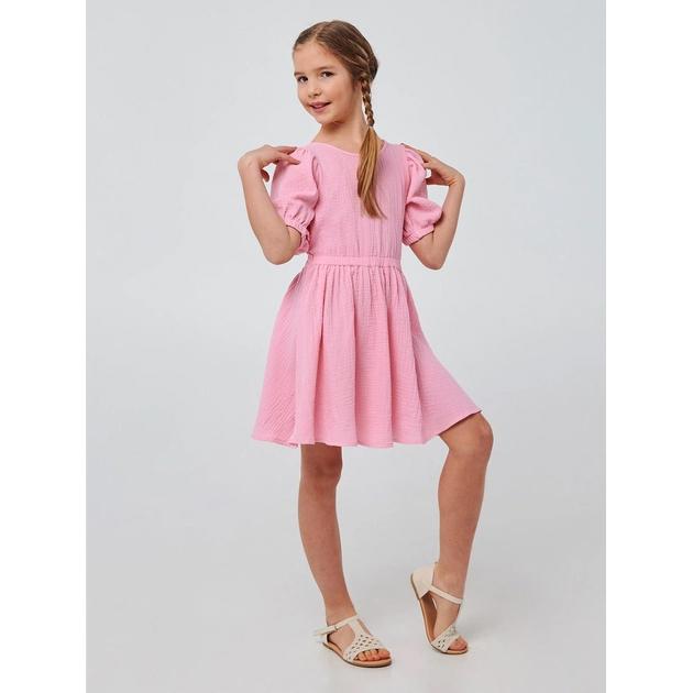 Літнє плаття для дівчинки, рожеве (120384), Smil (Сміл)