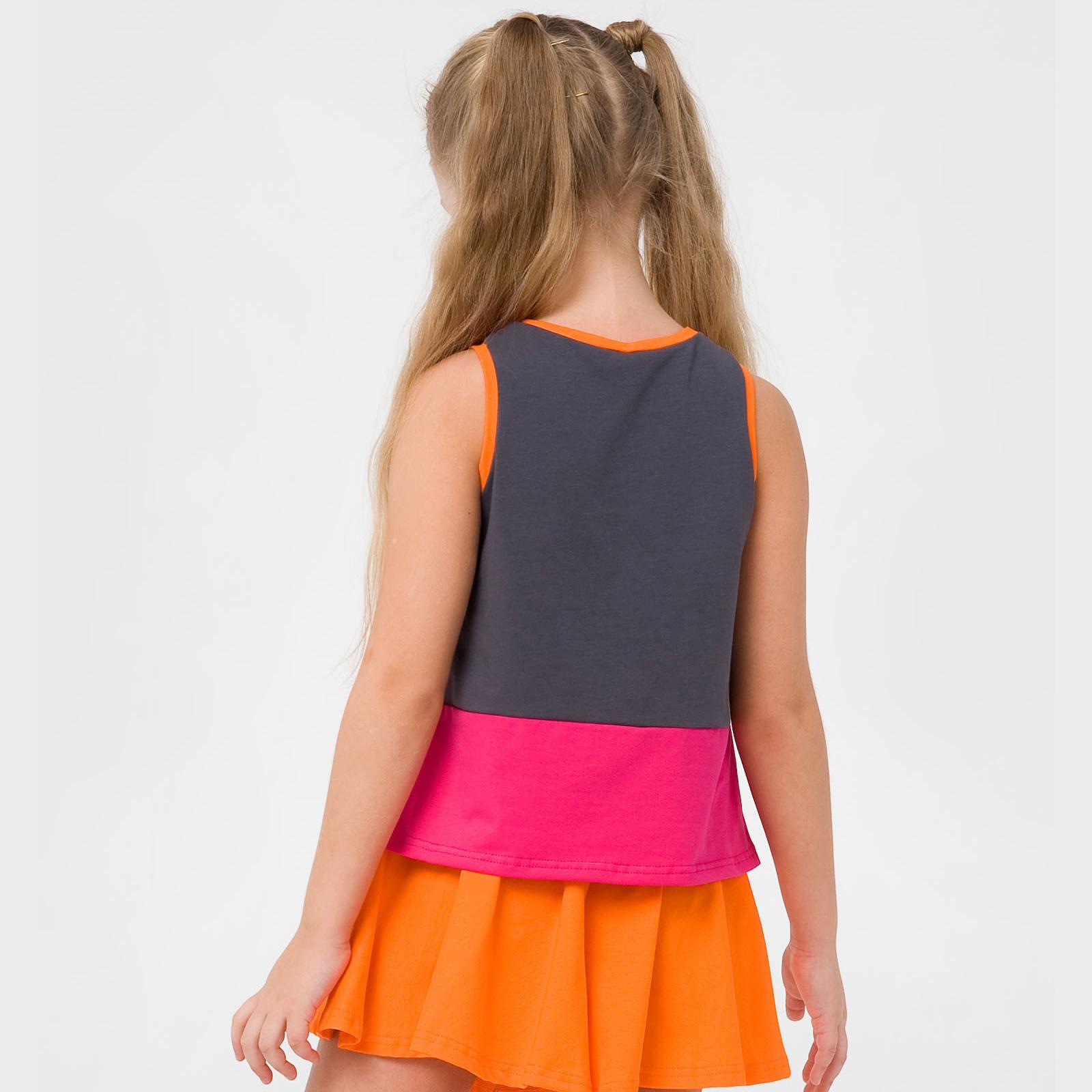 Майка-блуза для дівчинки Рожевий цитрус, цитрус (110651), Smil (Смил)