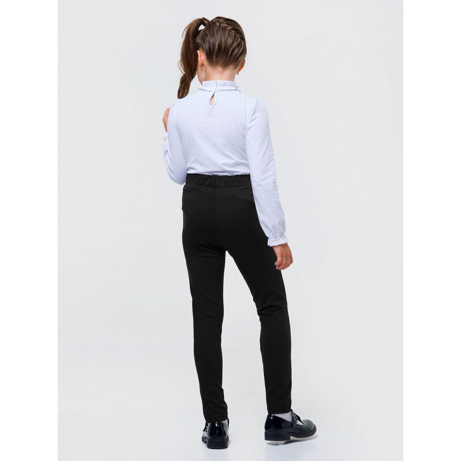 Підліткові брюки для дівчинки, чорні (115427), Smil
