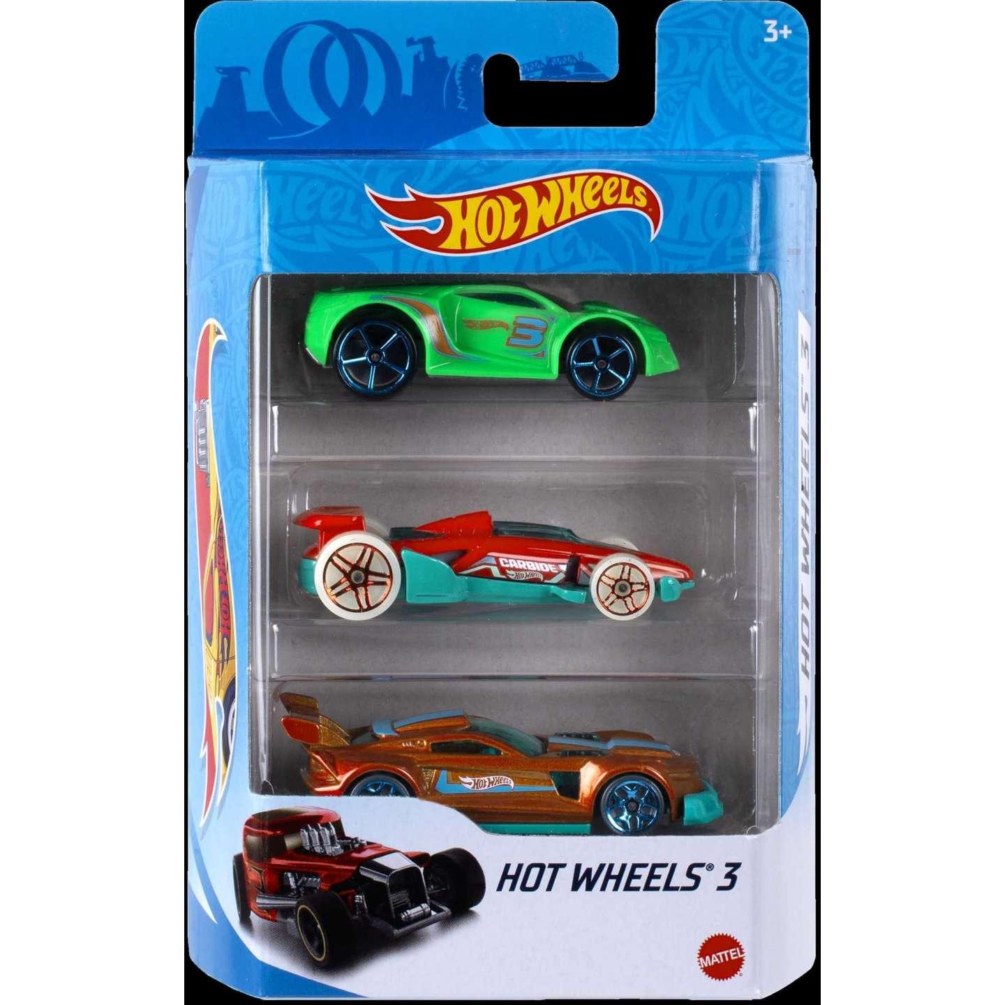 Ігровий набір із 3-х базових машинок в ас. (K5904), Hot Wheels