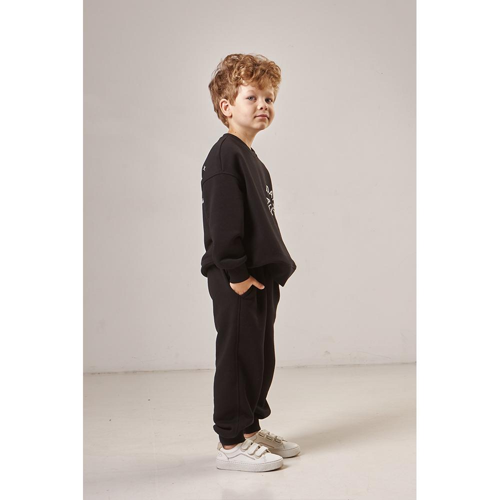 Дитячий спортивний костюм для хлопчика Зінат, чорний (09659), Stimma