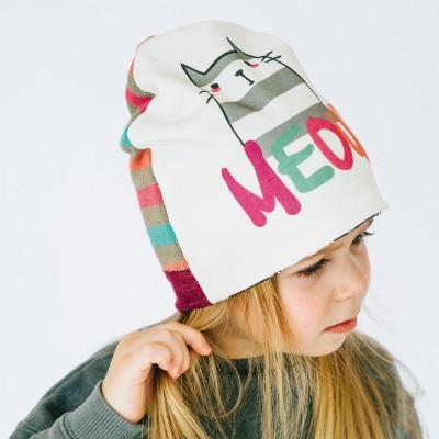 Дитяча демісезонна шапочка для дівчинки \"Таймсквеа\", DemboHouse (ДембоХаус)