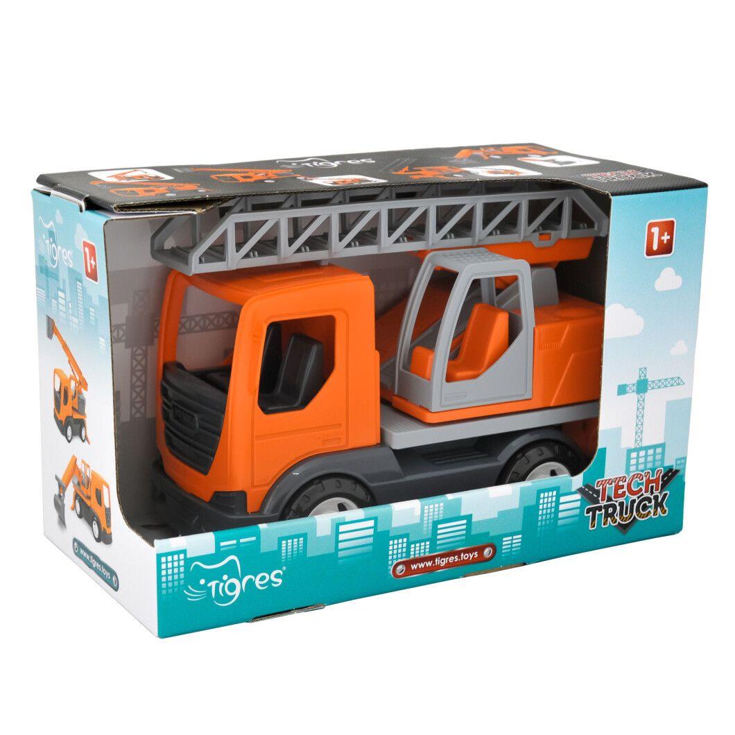 Іграшка авто "TechTruck" пожежна машина в коробці (39889), Tigres Тигрес