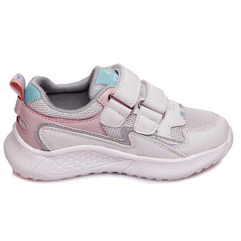 Детские кроссовки для девочки, белые (R818253738W), Weestep