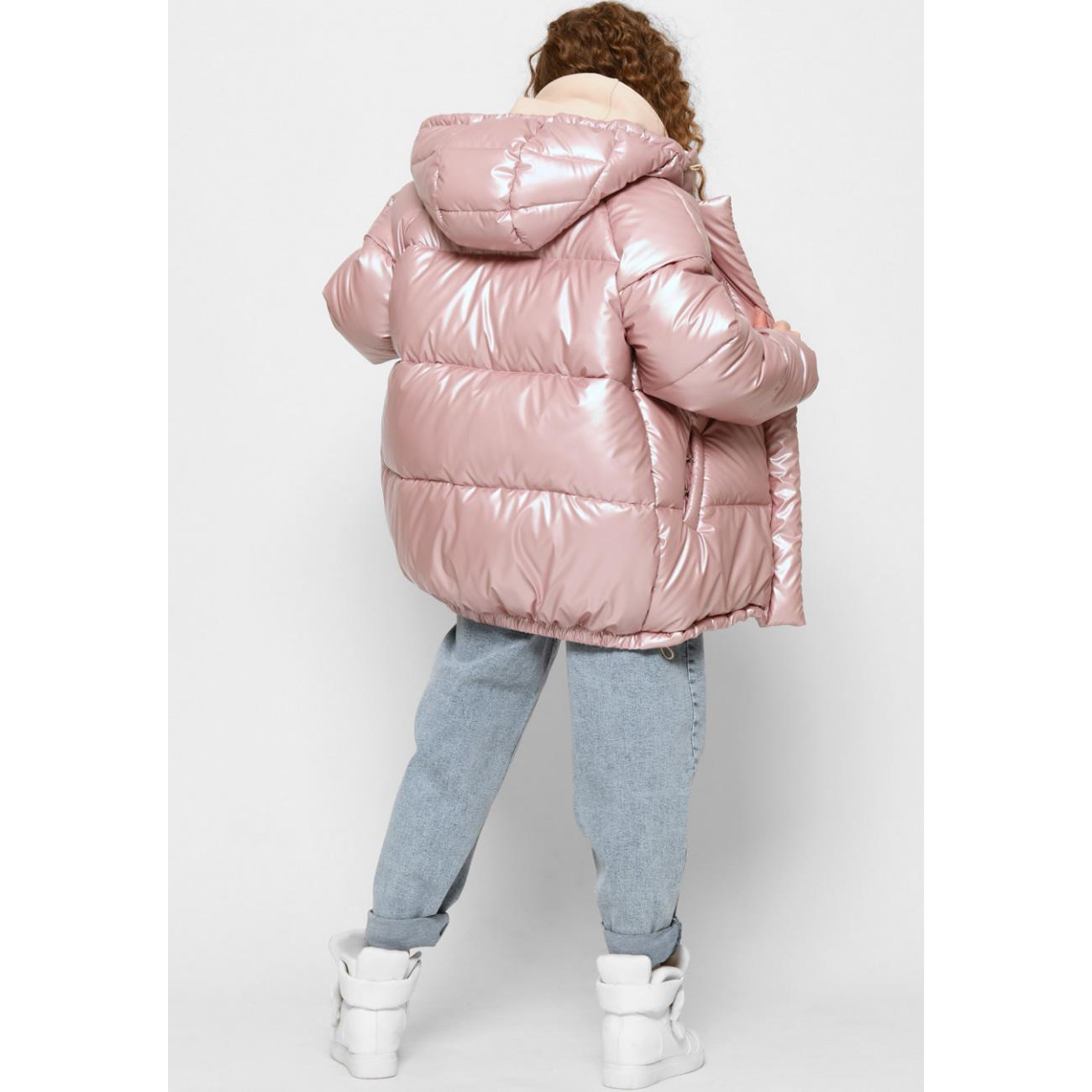 Зимова куртка для дівчинки, рожева (DT-8320-15), X-Woyz