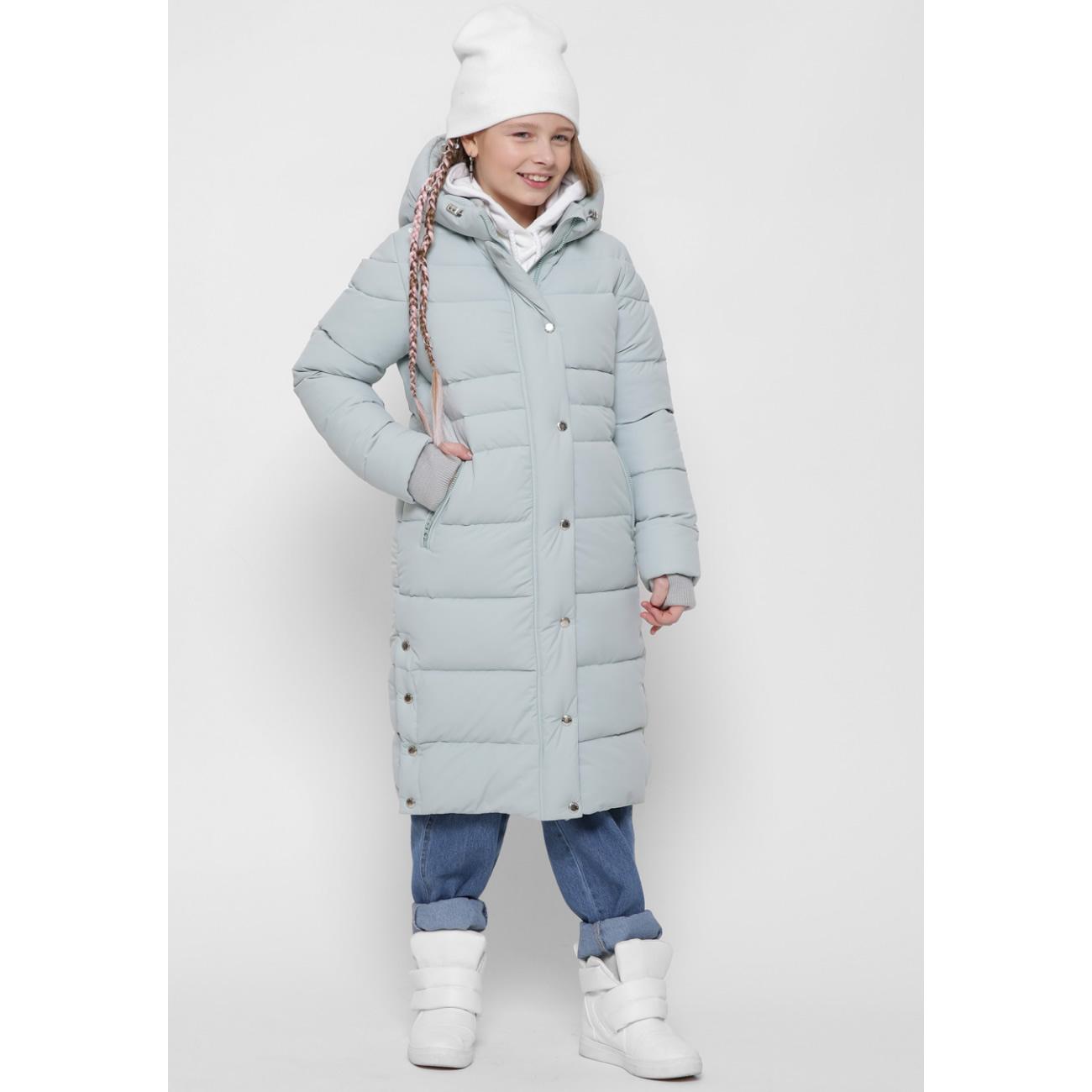 Зимове пальто для дівчинки, мату (DT-8328-7), X-Woyz