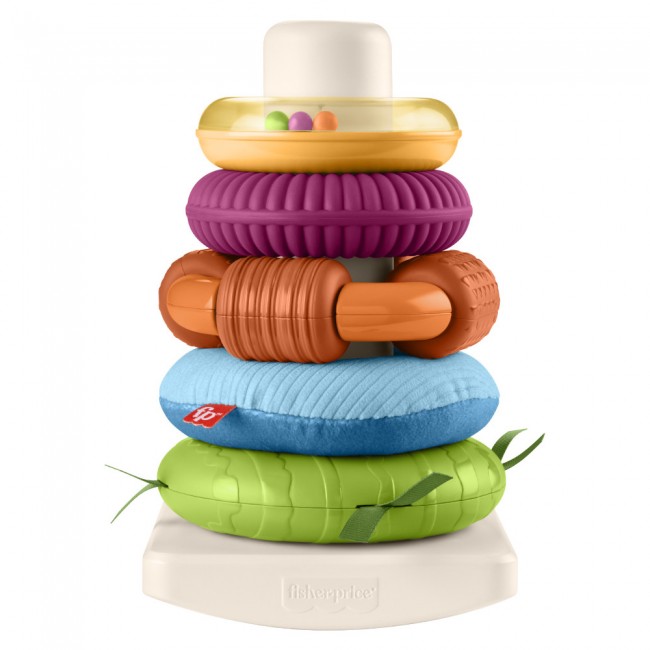 Іграшка пірамідка Розвиток сенсорики (HXK47), Fisher-Price