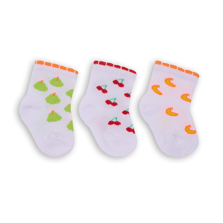 Дитячі літні шкарпетки ажурні для дівчинки 90105, Gabbi Габбі