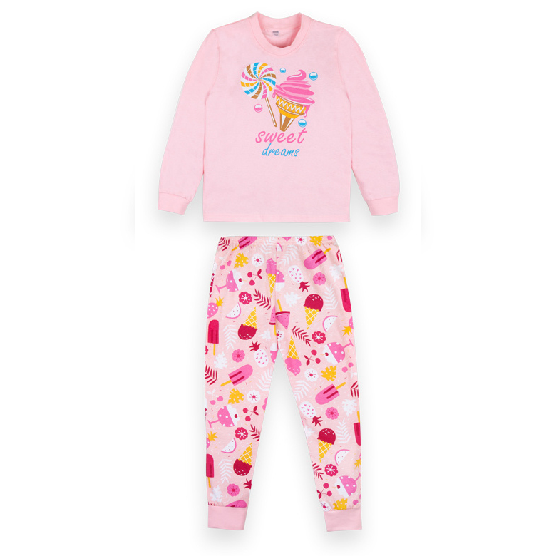 Дитяча піжама для дівчинки рожева, 12826, Gabbi Габбі