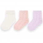 Дитячі літні шкарпетки ажурні для дівчинки 90450, Gabbi Габбі