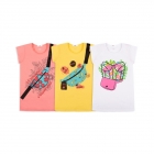 Детская футболка для девочки, цвета в ассорт., 12146 Gabbi Габбі