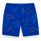 Детские летние шорты для мальчика с динозаврами, синие, 12642, Gabbi Габбі