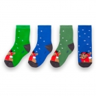 Дитячі махрові шкарпетки З Биком-Новорічні (90159), Gabbi