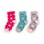 Дитячі махрові шкарпетки для дівчинки з пінгвіном (90616), Gabbi