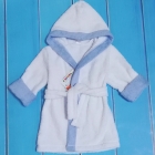 Дитячий махровий халат для хлопчика, білий (90006-18), Garden Baby (Гарден Бебі)