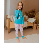 Детская теплая пижама для девочки, розовый PGD-21- 7, 12993, Gabbi