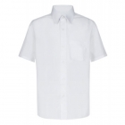 Рубашка для мальчика, короткий рукав, белая (13В13, 12В13), ТМ Гротекс