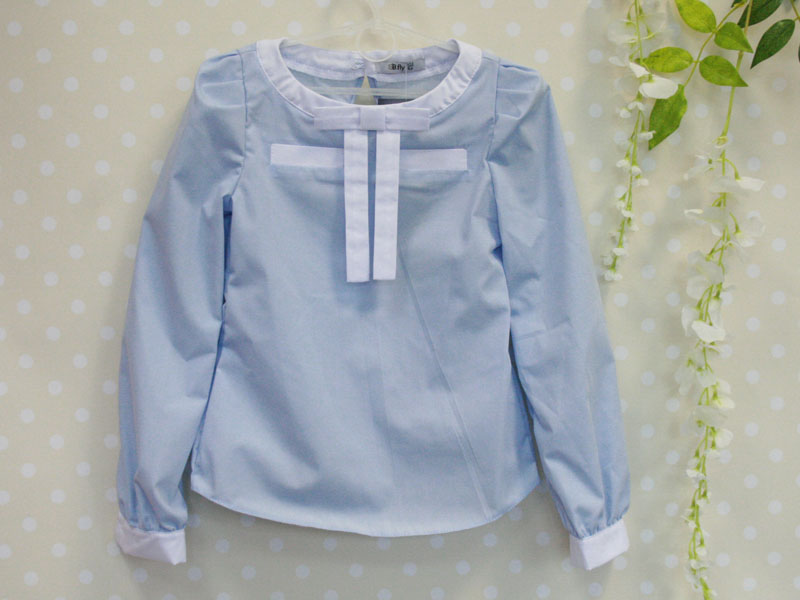 Шкільна блуза для дівчинки Ванесса, ТМ Butterfly (Україна)