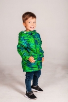 Детская демисезонная куртка для мальчика "Диагональ" (V226F-18 ), Baby Line