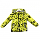 Детская демисезонная куртка для мальчика, желтый рисунок (AVB-302S), JOIKS