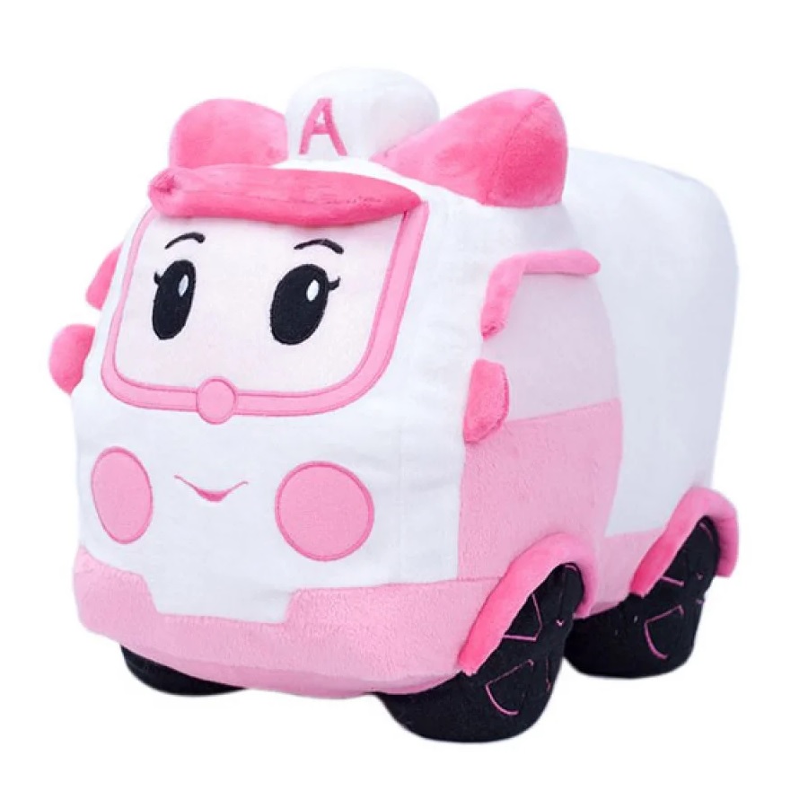 М'яка іграшка - Машинка Ембер 1, Поли Робокар (00663-61), ТМ Копиця