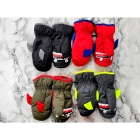 Дитячі рукавиці-краги водостійкі на флісі 2-3 років, 16-10, KALINA
