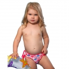 Детские плавки для девочки Baby slip, фламинго розовые, Keyzi