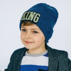 Детская демисезонная шапочка для мальчика "Кингстон", DemboHouse (ДембоХаус)