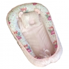 Кокон для новорожденных 3в1 + подушечка, Фея бело-розовый (2020/10), ElLize
