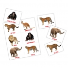Картки Домана "Лото. Тварини". Від 1 року. 60 карток