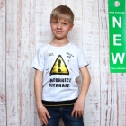 Детская футболка для мальчика, серая (2651-037), Mackays
