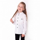 Блуза c довгим рукавом для дівчинки (3813), Mevis