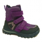 Демисезонные ботинки для девочки, фиолетовые (1957-44-20B-11), Мinimen (Минимен)