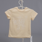 Дитяча футболка Робокар Полі, молочна (212071), Monaliza